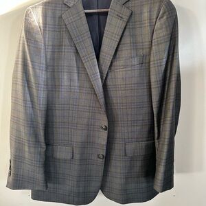 Brooks Brothers Italian Wool Plaid Blazer